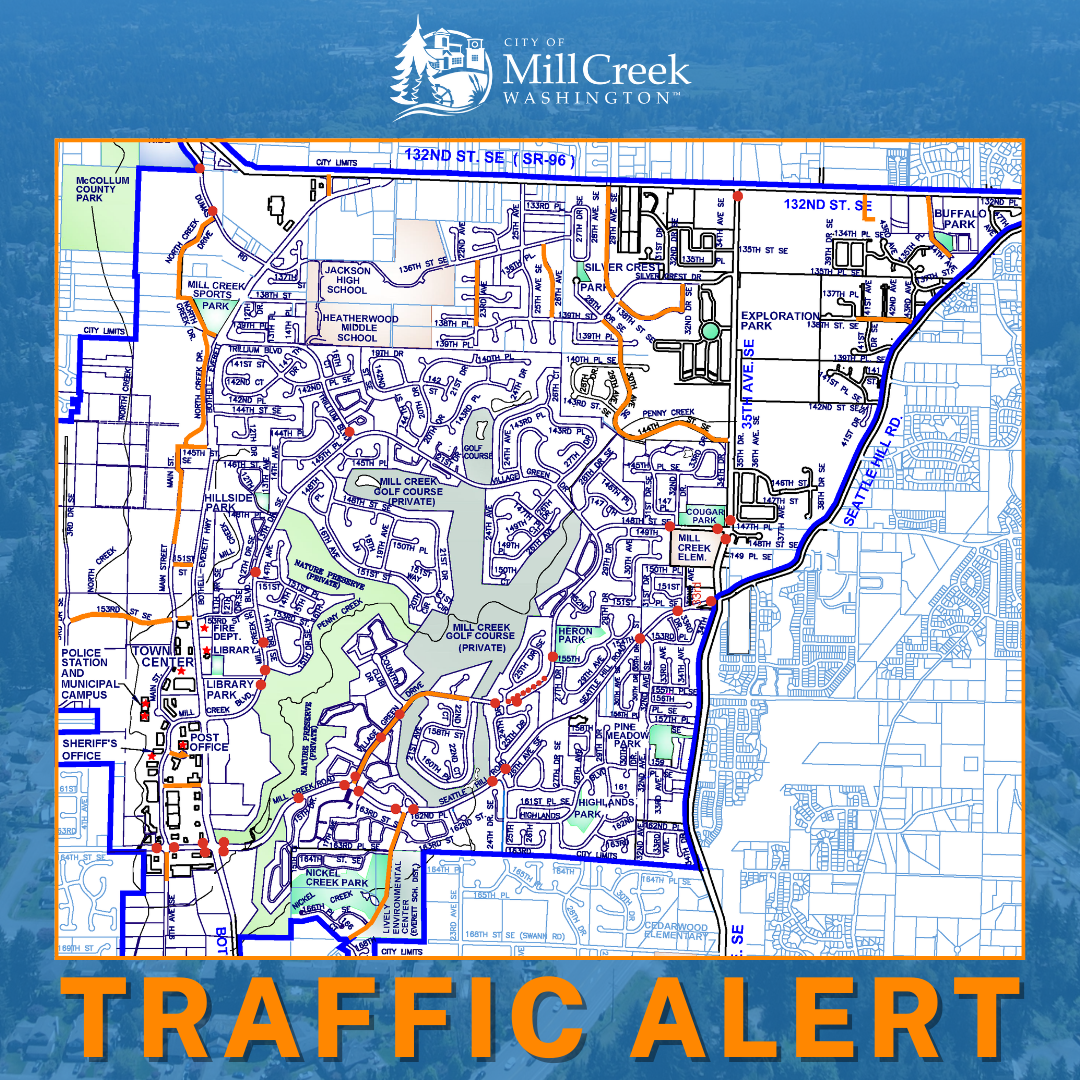 Traffic Alert for Saturday, August 23, 2025